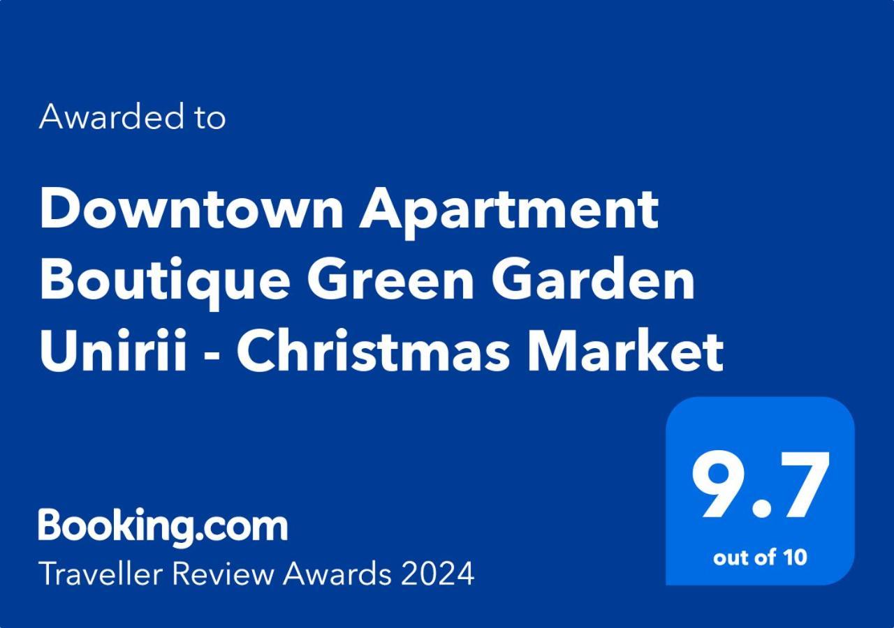 Downtown Apartment Boutique Green Garden Unirii Bukarest Kültér fotó
